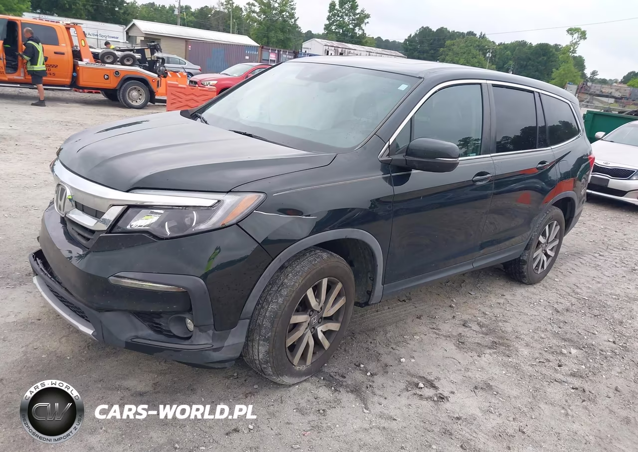 2019 Honda Pilot Ex-L VIN:5FNYF6H50KB022721 - 2
