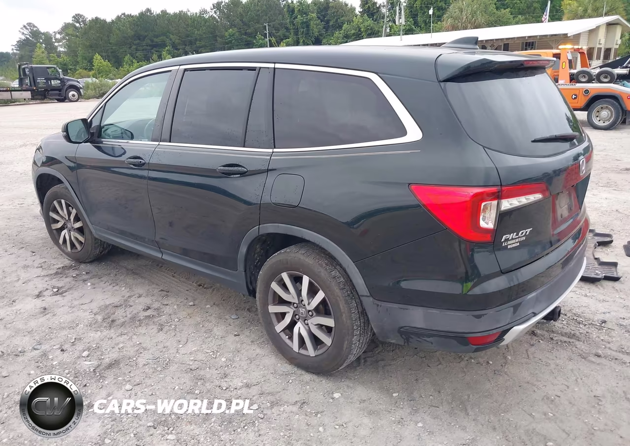 2019 Honda Pilot Ex-L VIN:5FNYF6H50KB022721 - 3