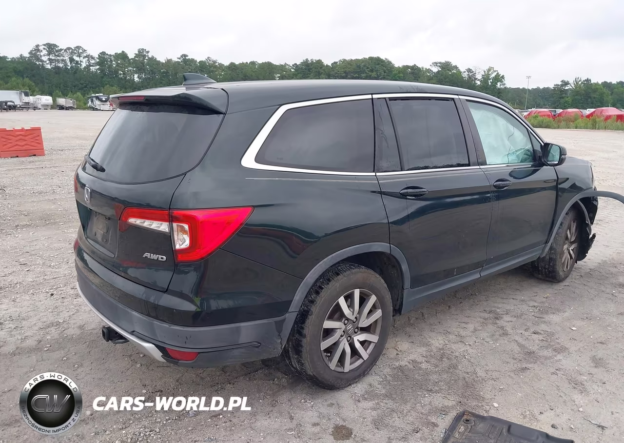 2019 Honda Pilot Ex-L VIN:5FNYF6H50KB022721 - 4