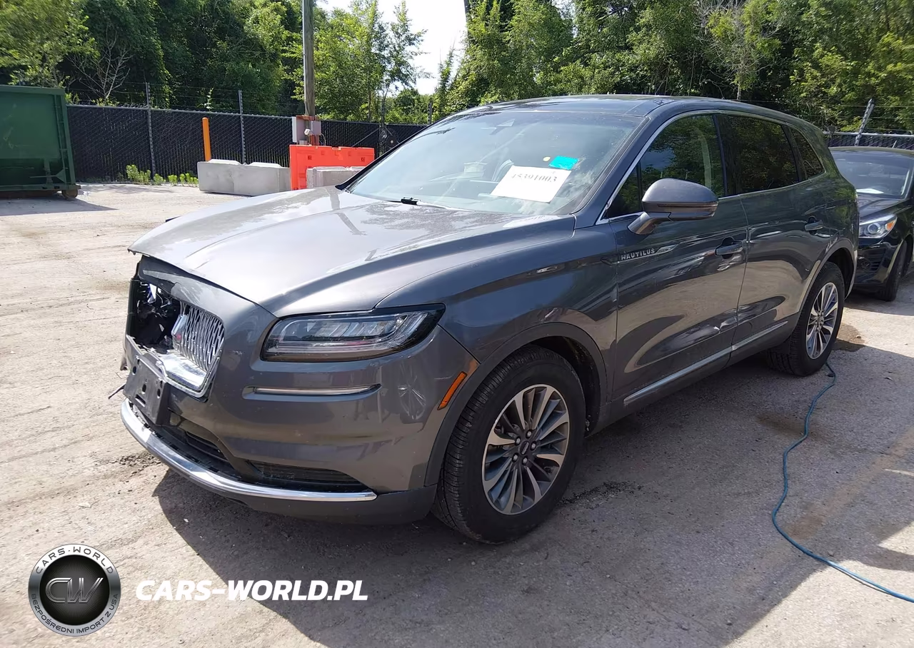 2021 Lincoln Nautilus Reserve VIN:2LMPJ8K90MBL11535 - 2
