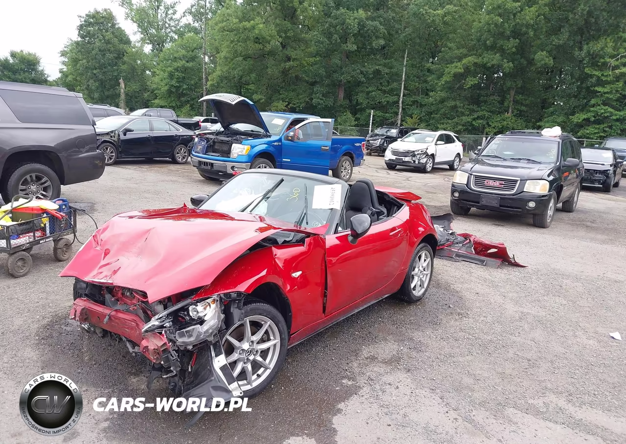 2017 Mazda Mx-5 Miata Sport VIN:JM1NDAB71H0123330 - 2