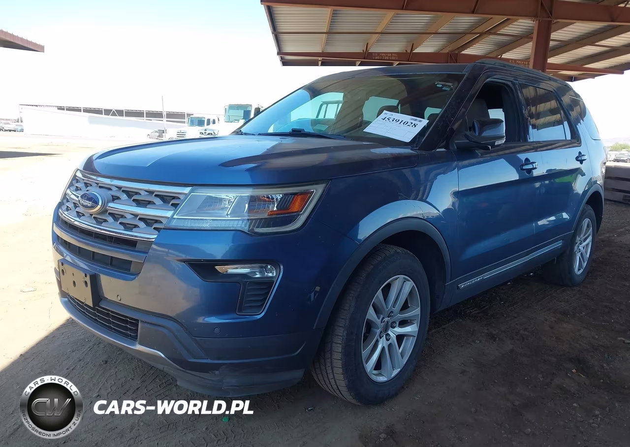 2018 Ford Explorer Xlt VIN:1FM5K8D88JGB06490 - 2