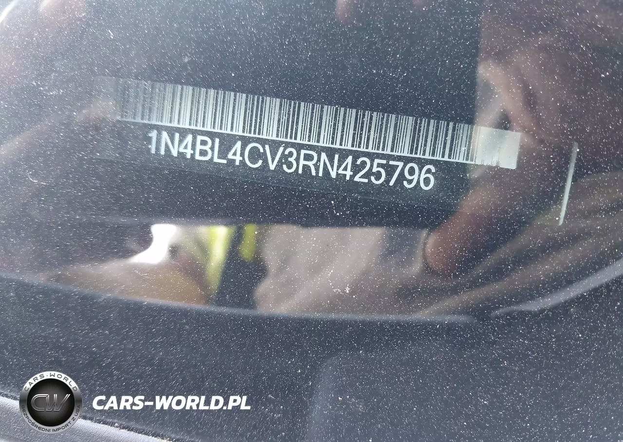 2024 Nissan Altima Sr Fwd VIN:1N4BL4CV3RN425796 - 12