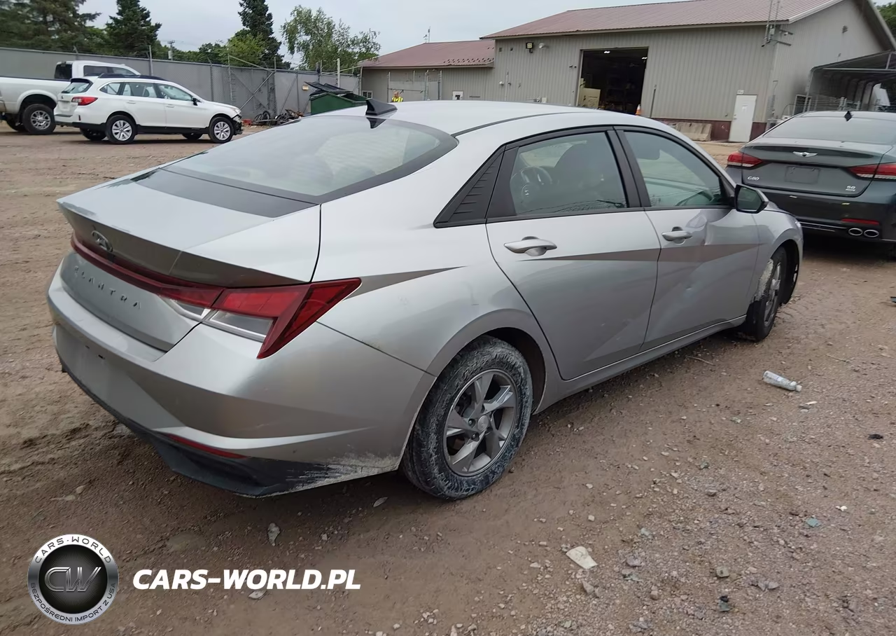 2021 Hyundai Elantra Se VIN:5NPLL4AG9MH047544 - 4