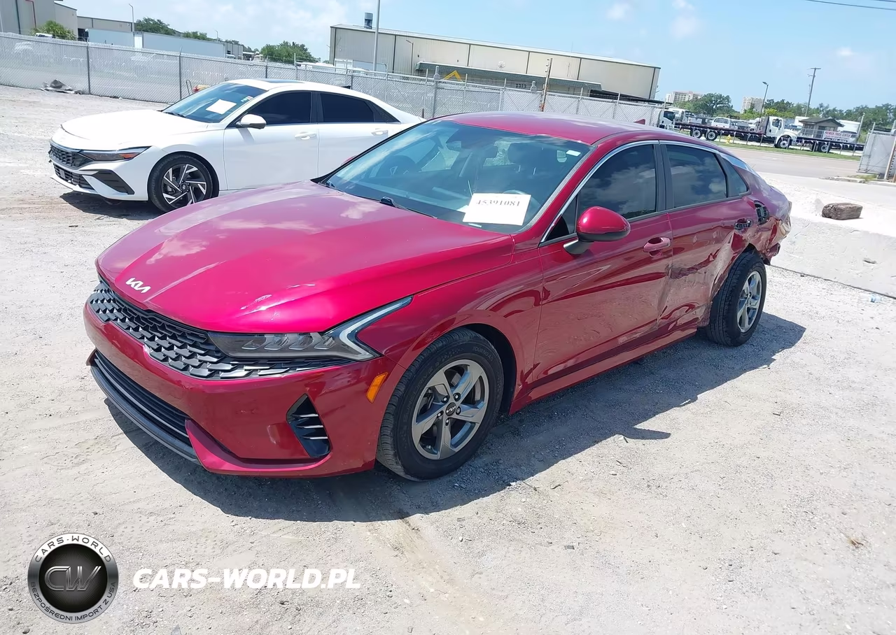 2022 Kia K5 Lxs VIN:5XXG14J22NG122853 - 2