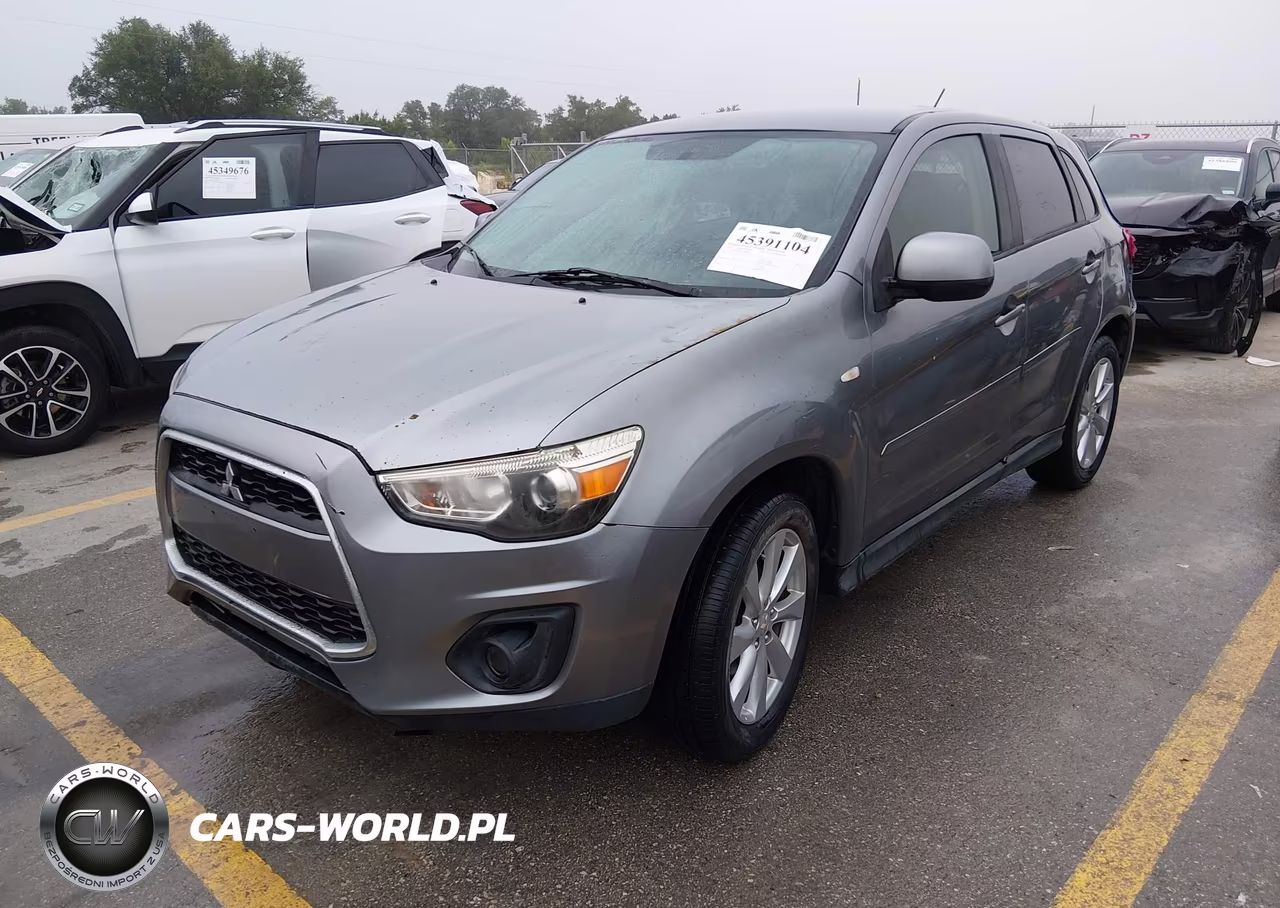 2015 Mitsubishi Outlander Sport Es VIN:4A4AP3AU9FE049043 - 2
