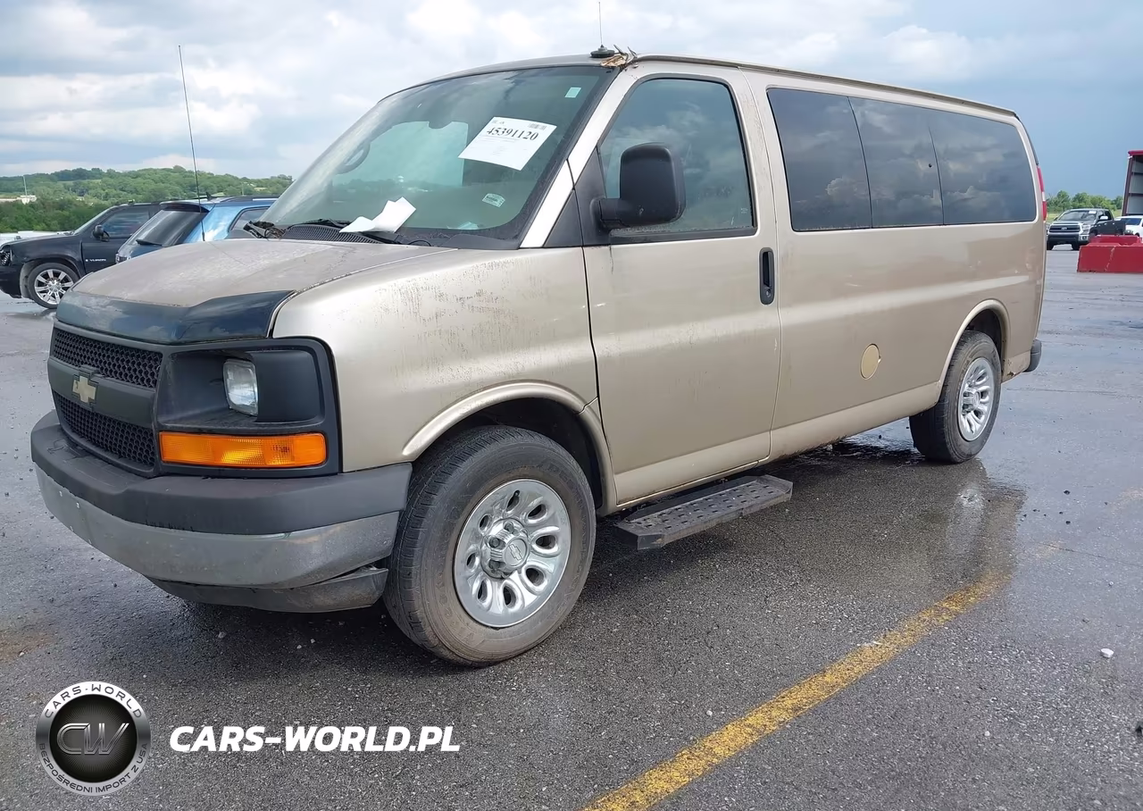 2010 Chevrolet Express 1500 Ls VIN:1GNUGBD42A1131116 - 2