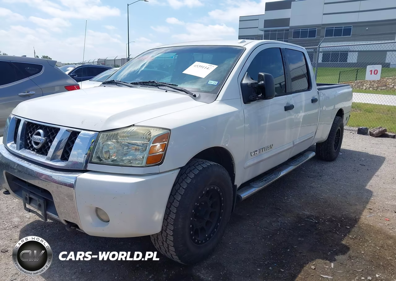 2008 Nissan Titan Se VIN:1N6BA07G88N320221 - 2