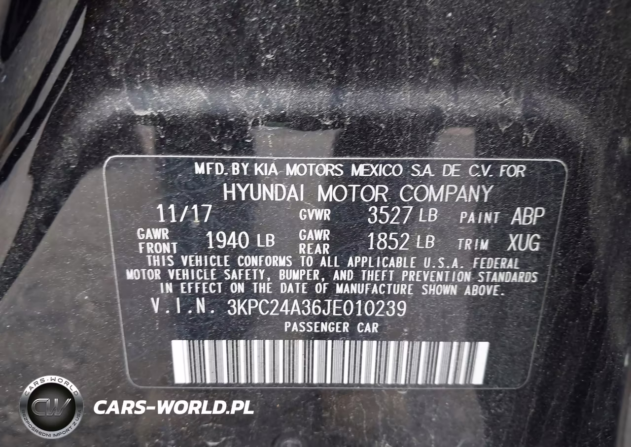 2018 Hyundai Accent Sel VIN:3KPC24A36JE010239 - 9
