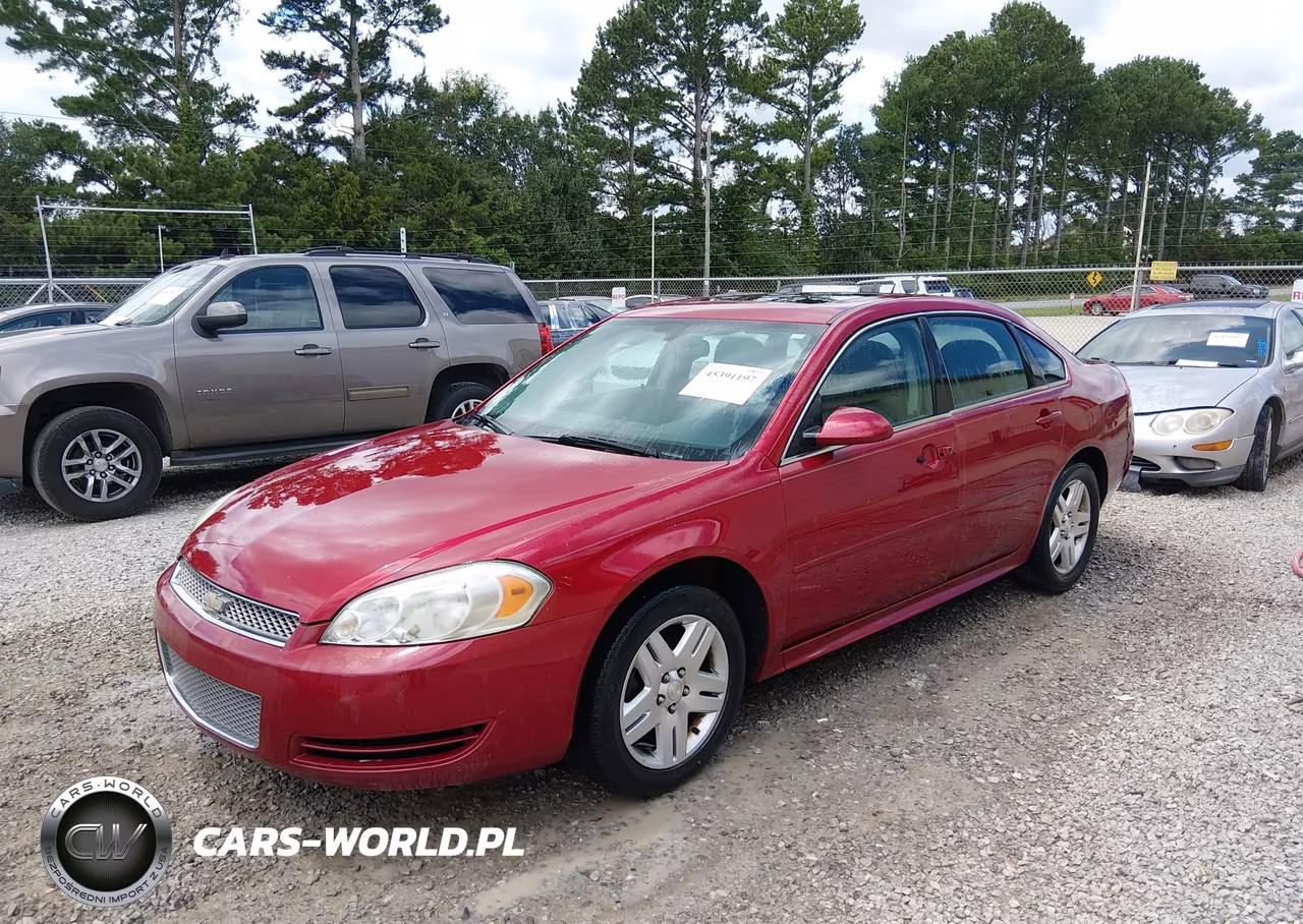 2014 Chevrolet Impala Limited Lt VIN:2G1WB5E39E1126074 - 2