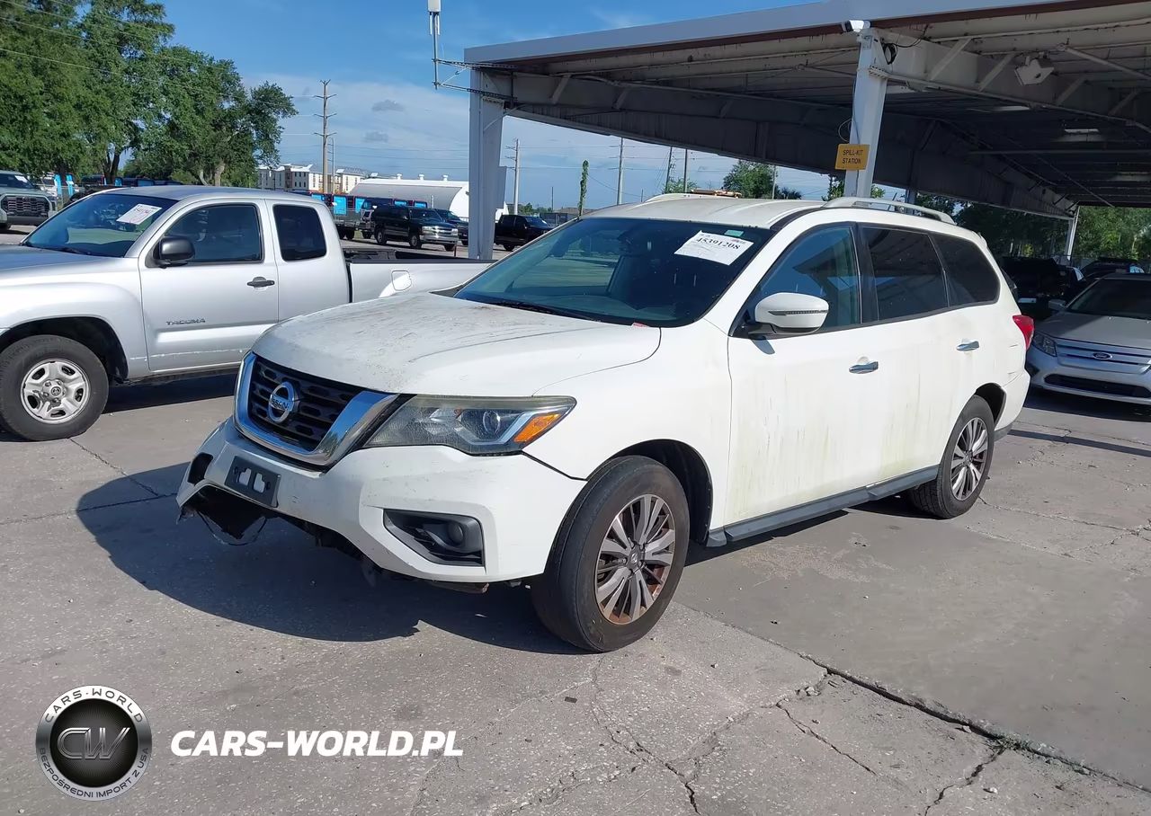 2017 Nissan Pathfinder Sv VIN:5N1DR2MM7HC637781 - 2
