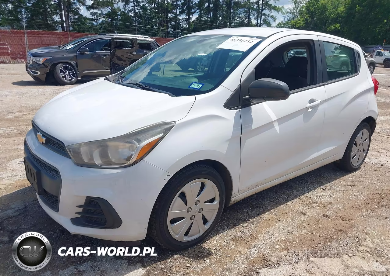 2017 Chevrolet Spark Ls Cvt VIN:KL8CB6SA7HC826279 - 2