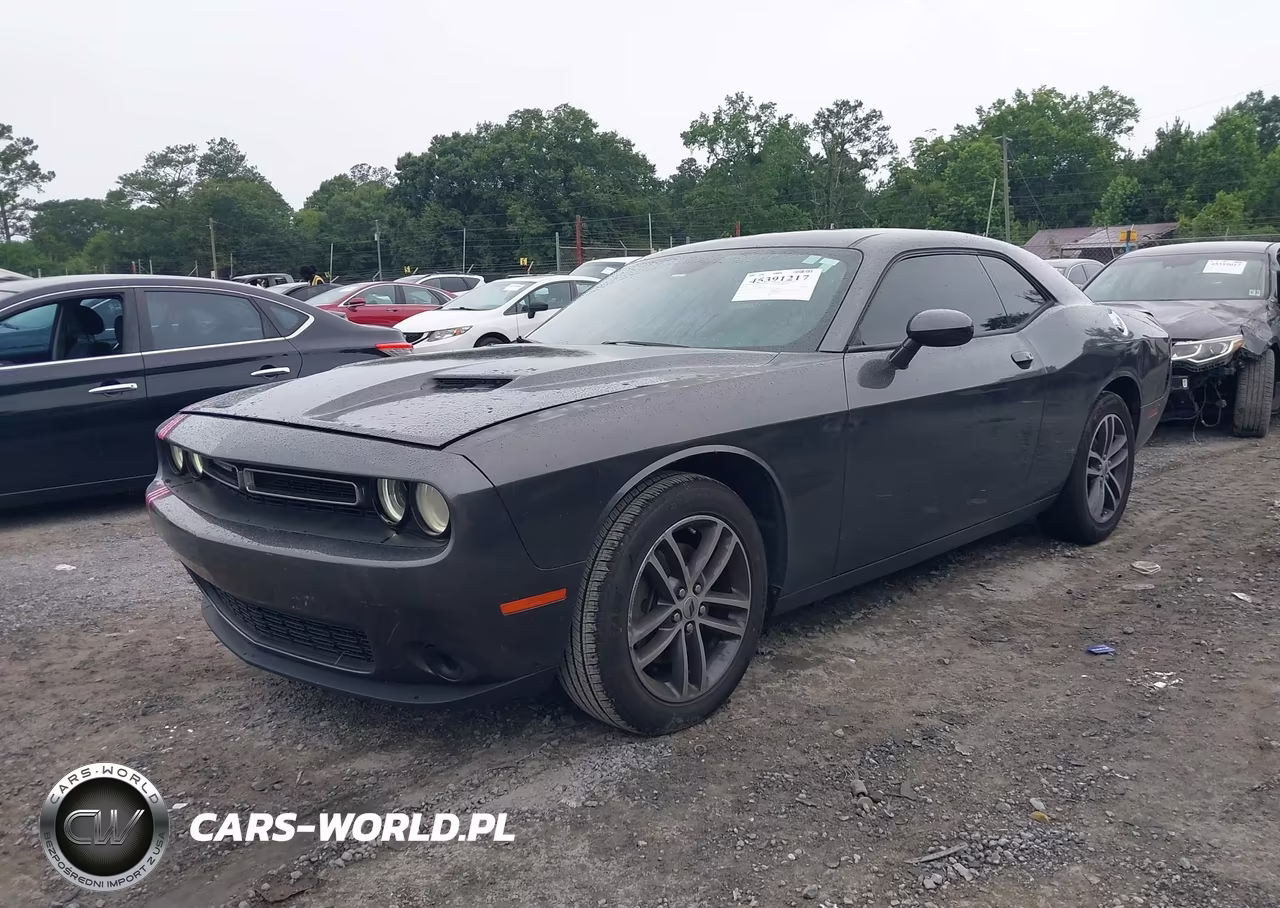 2019 Dodge Challenger Sxt Awd VIN:2C3CDZGG1KH583819 - 2