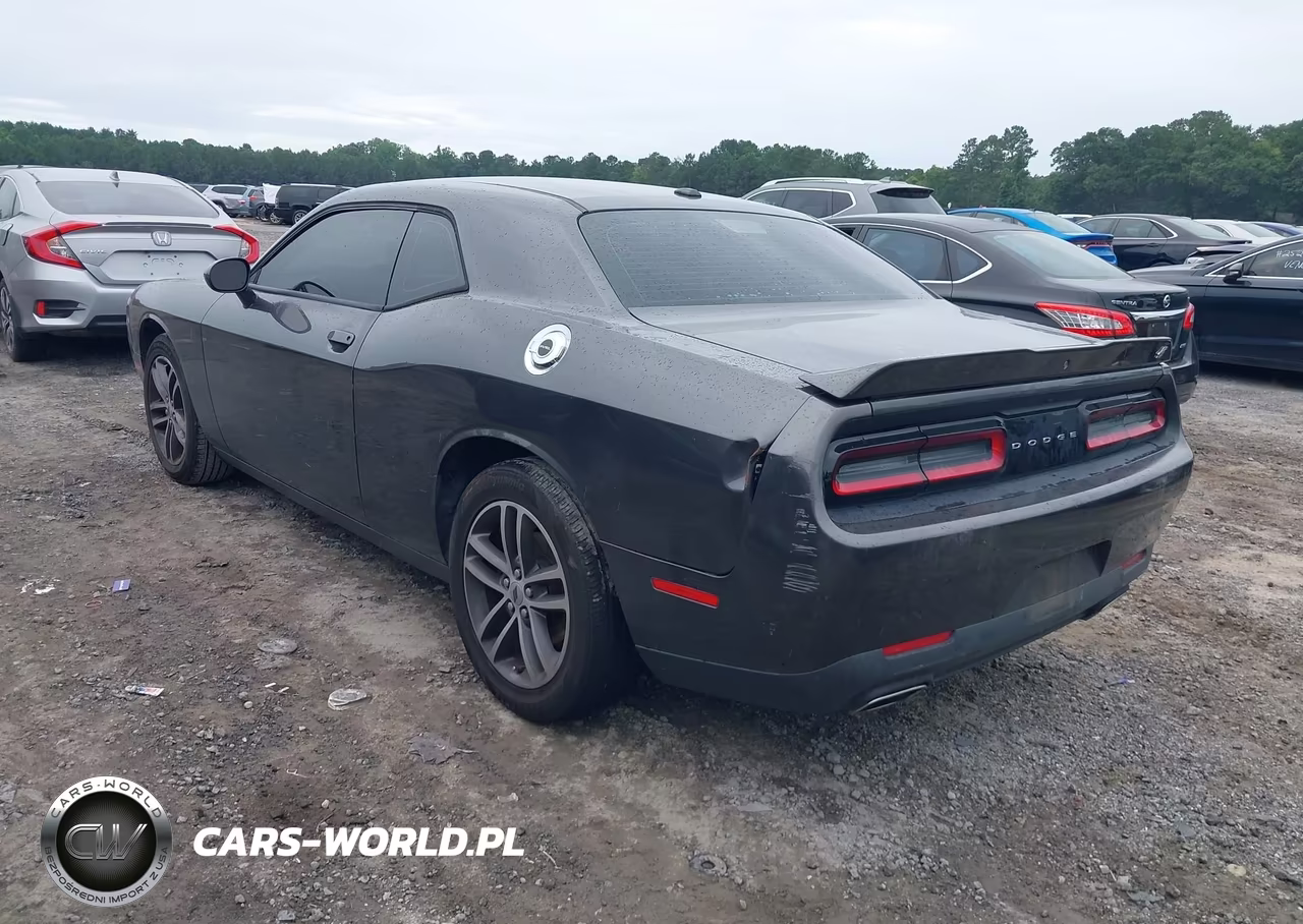 2019 Dodge Challenger Sxt Awd VIN:2C3CDZGG1KH583819 - 3