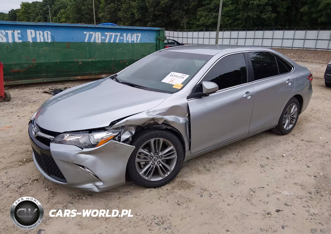 2016 Toyota Camry Se VIN:4T1BF1FK3GU176724 - 2
