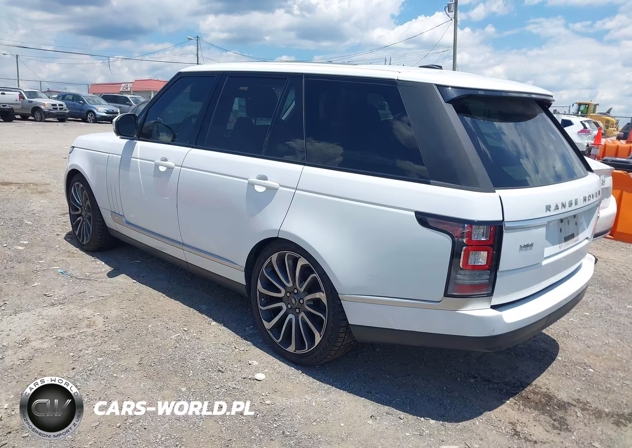 2014 Land Rover Range Rover 3.0L V6 Supercharged Hse VIN:SALGS2WF7EA167630 - 3