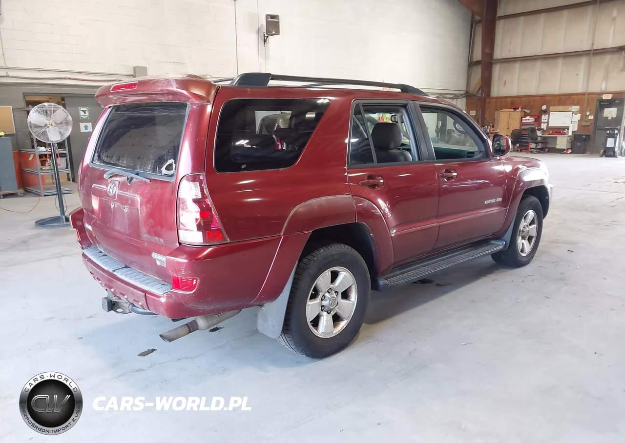 2005 Toyota 4Runner Limited V8 VIN:JTEBT17R958026434 - 4