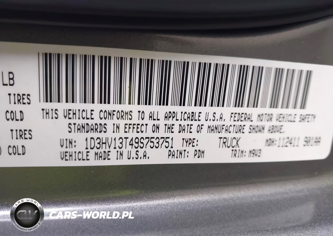 2009 Dodge Ram 1500 Slt-Sport-Trx VIN:1D3HV13T49S753751 - 9