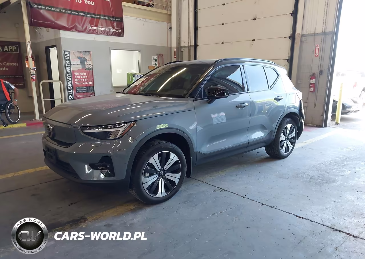 2023 Volvo Xc40 Recharge Pure Electric Twin Plus VIN:YV4ED3UW2P2074607 - 2