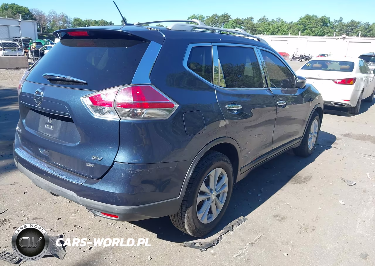 2015 Nissan Rogue S-Sl-Sv VIN:5N1AT2MT2FC888667 - 4