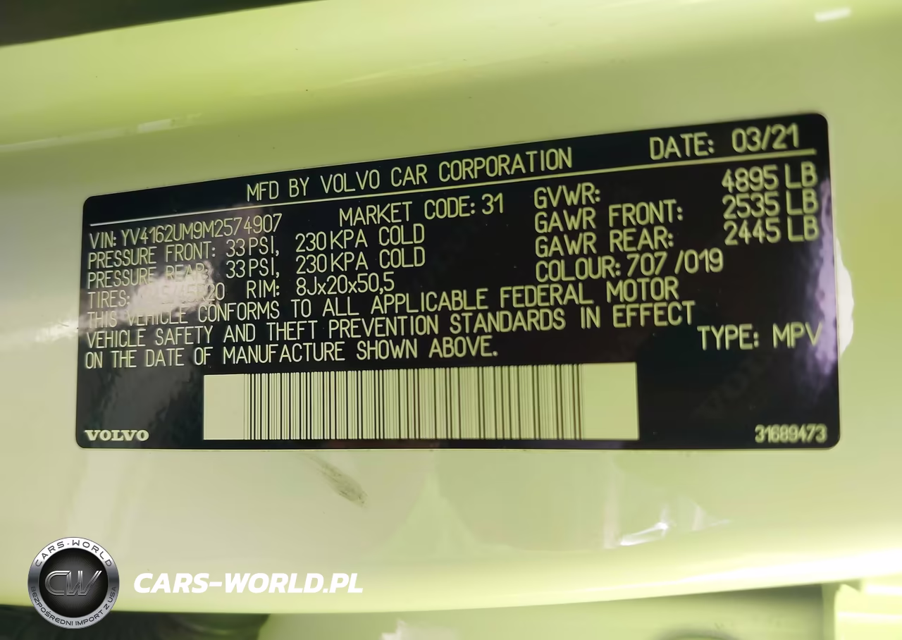 2021 Volvo Xc40 T5 R-Design VIN:YV4162UM9M2574907 - 9