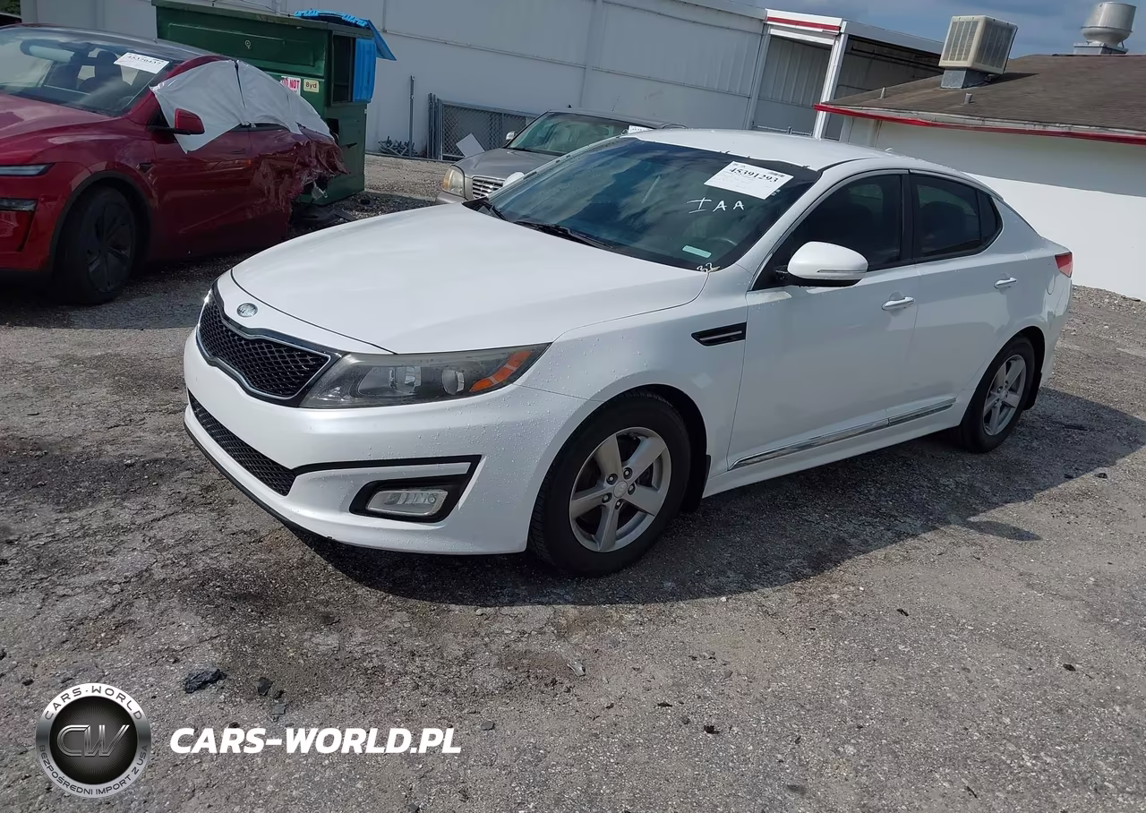 2014 Kia Optima Lx VIN:5XXGM4A75EG333676 - 2