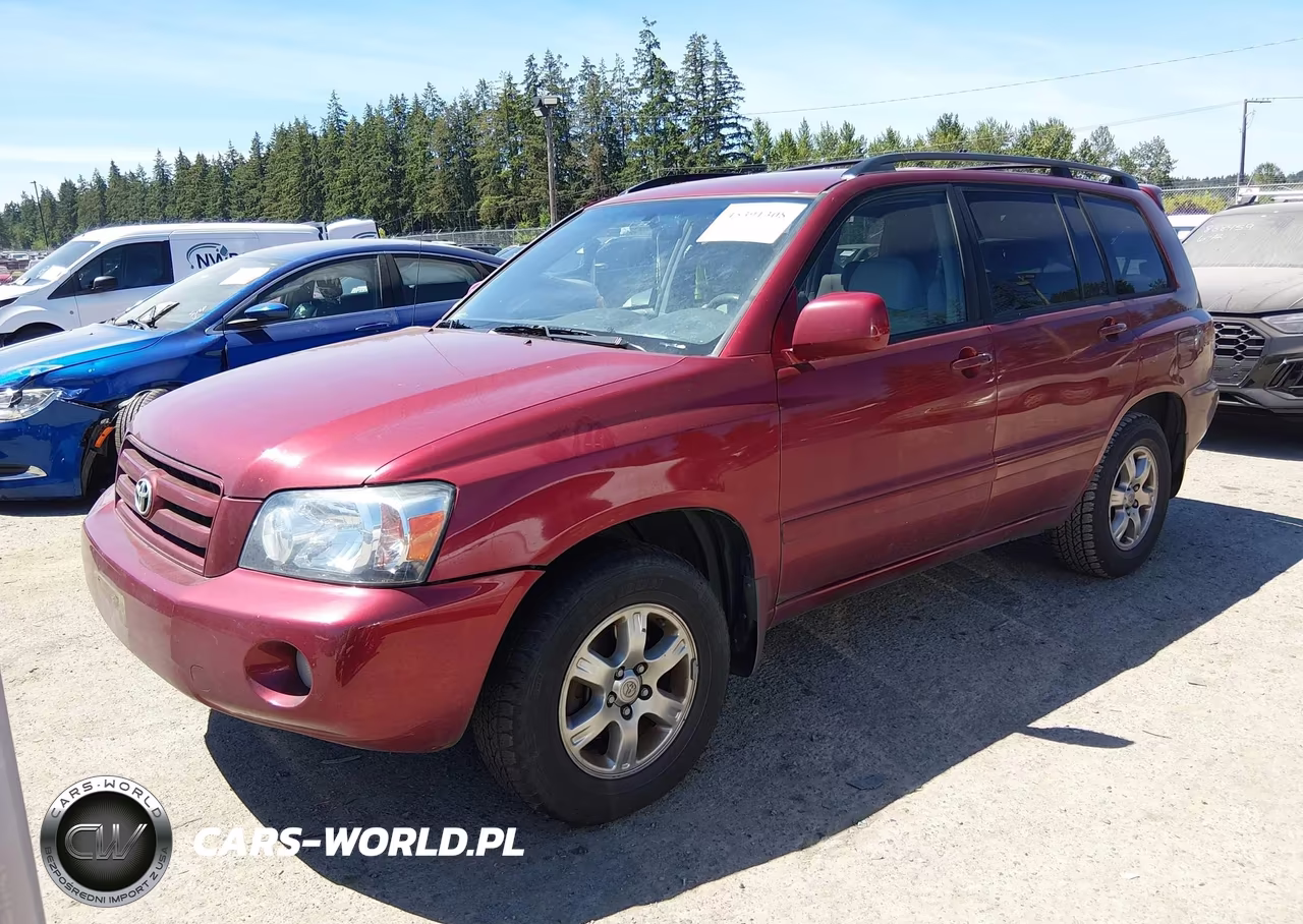2007 Toyota Highlander VIN:JTEDD21A770158477 - 2