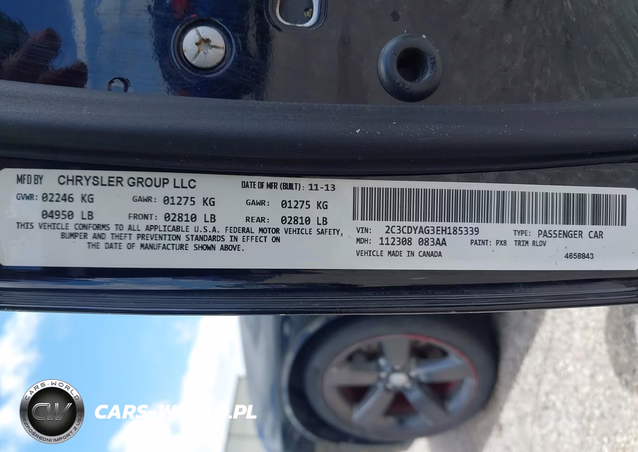 2014 Dodge Challenger Rallye Redline VIN:2C3CDYAG3EH185339 - 9