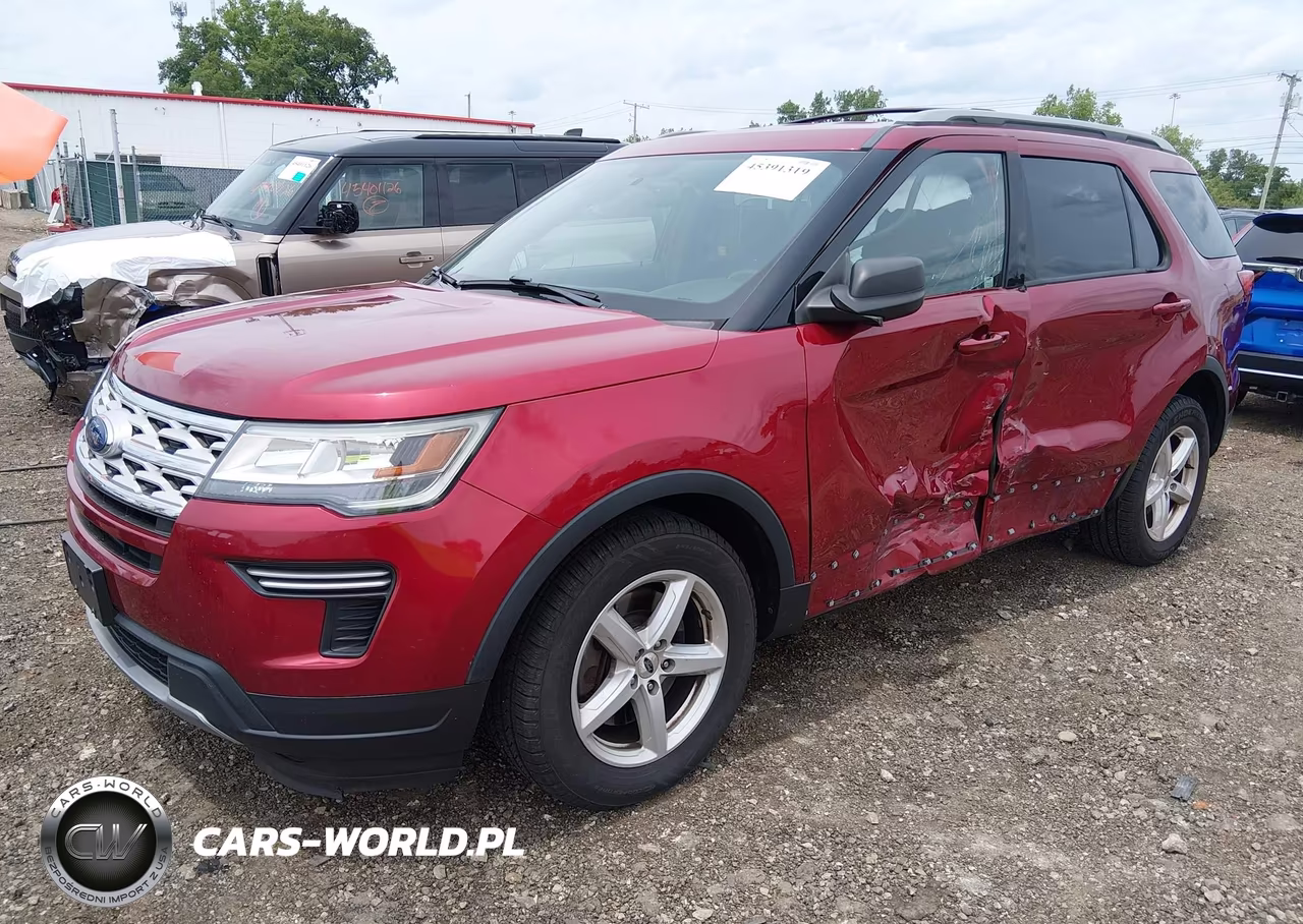 2019 Ford Explorer Xlt VIN:1FM5K7D87KGA06196 - 2