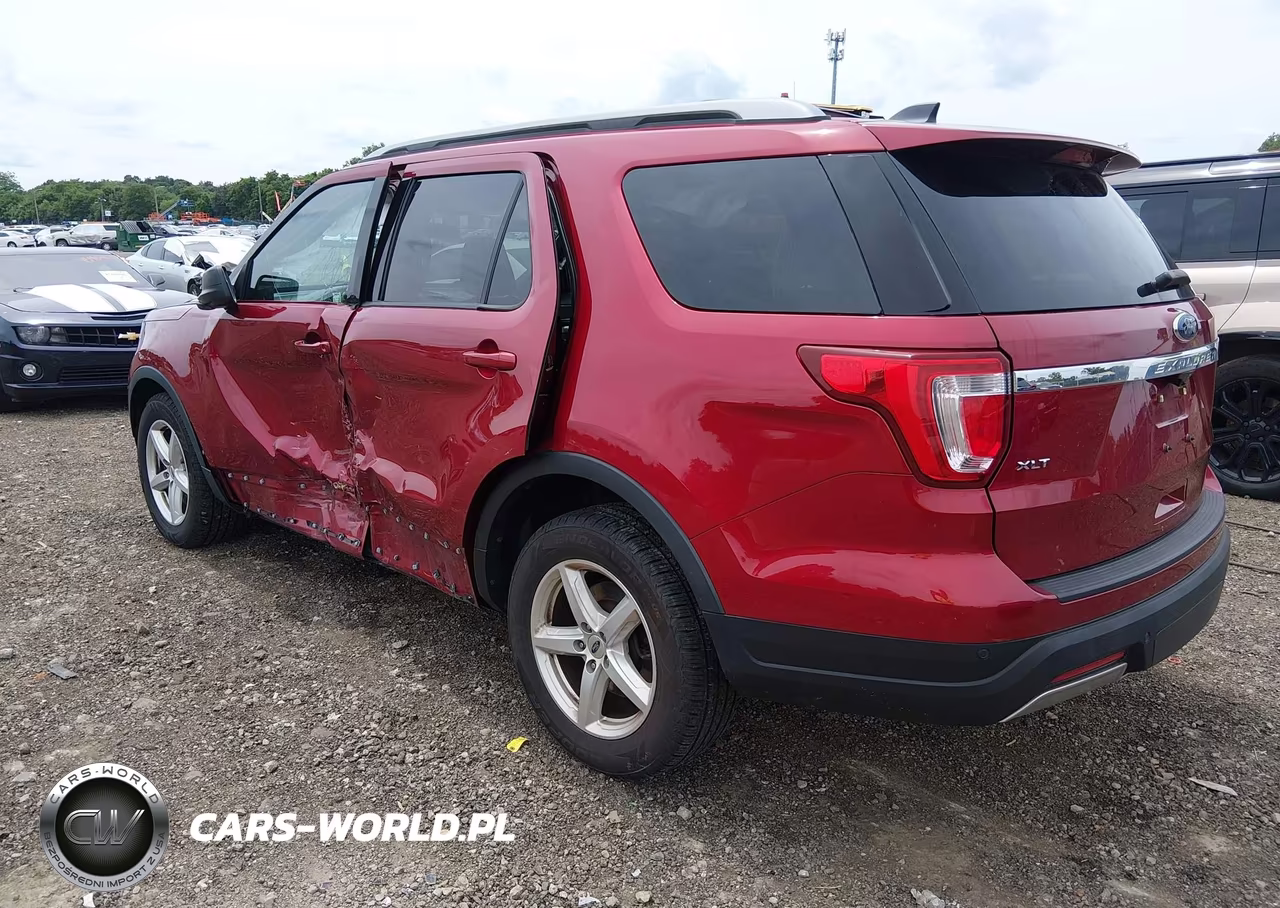 2019 Ford Explorer Xlt VIN:1FM5K7D87KGA06196 - 3