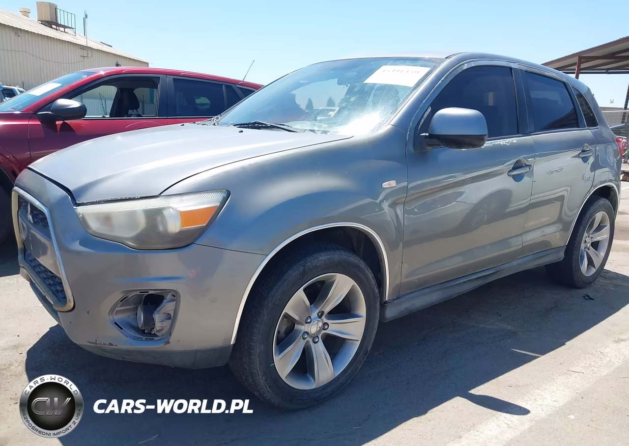 2013 Mitsubishi Outlander Sport Es VIN:4A4AP3AU3DE010736 - 2