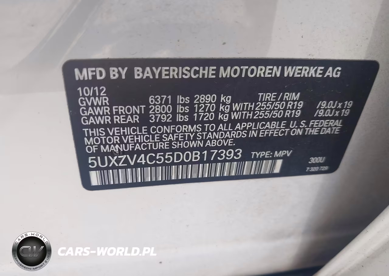 2013 BMW X5 xDrive35I-xDrive35I Premium-xDrive35I Sport Activity VIN:5UXZV4C55D0B17393 - 9