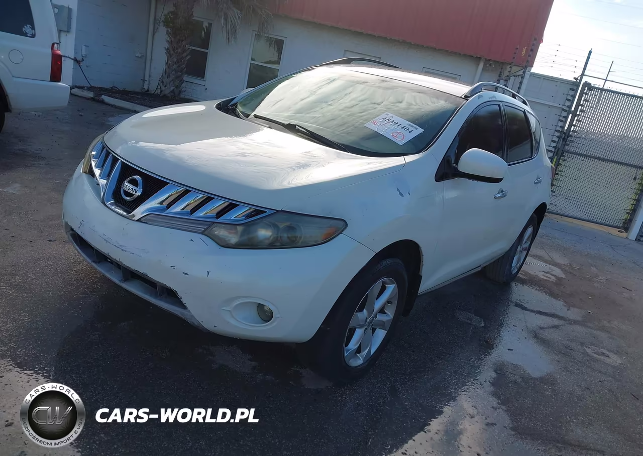 2010 Nissan Murano Sl VIN:JN8AZ1MW6AW107538 - 2