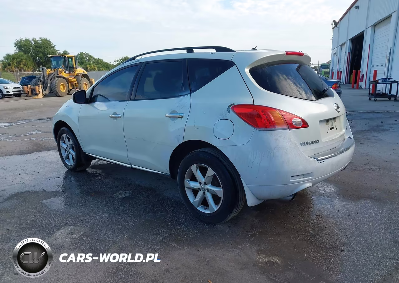 2010 Nissan Murano Sl VIN:JN8AZ1MW6AW107538 - 3