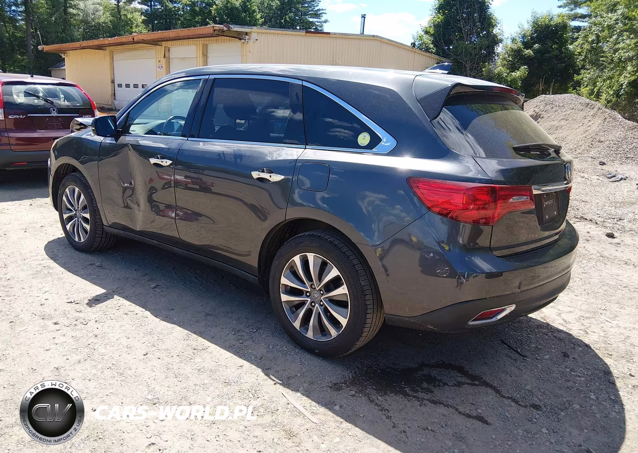 2015 Acura Mdx Technology Package VIN:5FRYD4H41FB014018 - 3