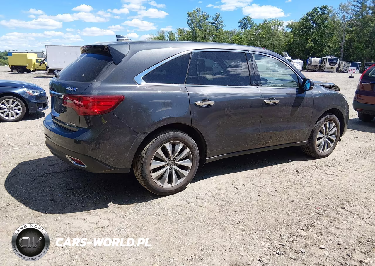 2015 Acura Mdx Technology Package VIN:5FRYD4H41FB014018 - 4