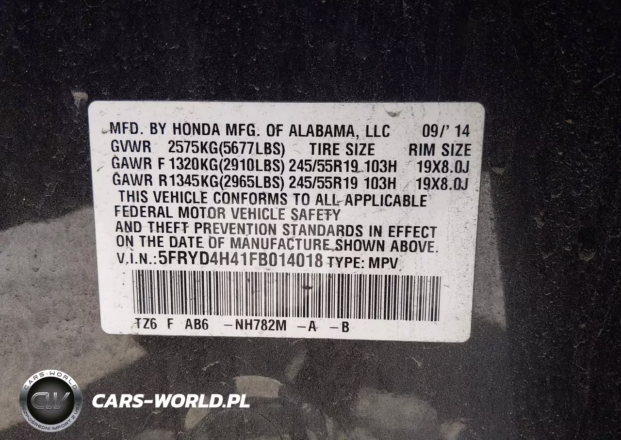2015 Acura Mdx Technology Package VIN:5FRYD4H41FB014018 - 9