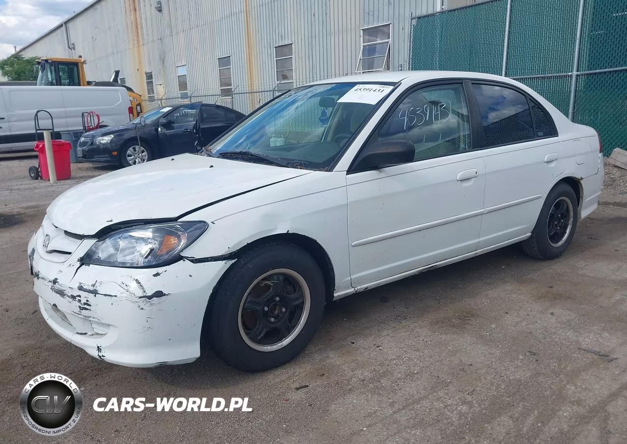 2005 Honda Civic Lx VIN:2HGES16525H525722 - 2