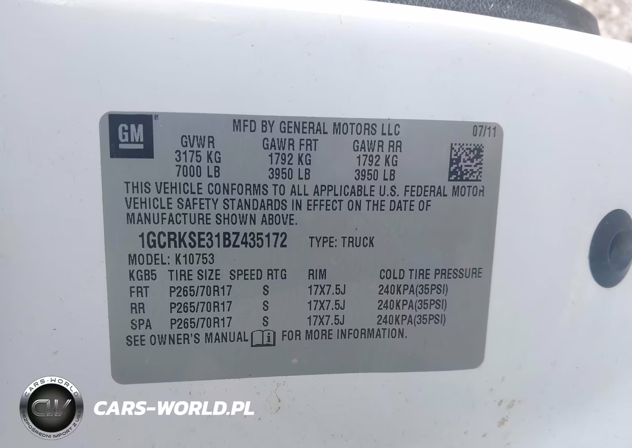 2011 Chevrolet Silverado 1500 Lt VIN:1GCRKSE31BZ435172 - 9