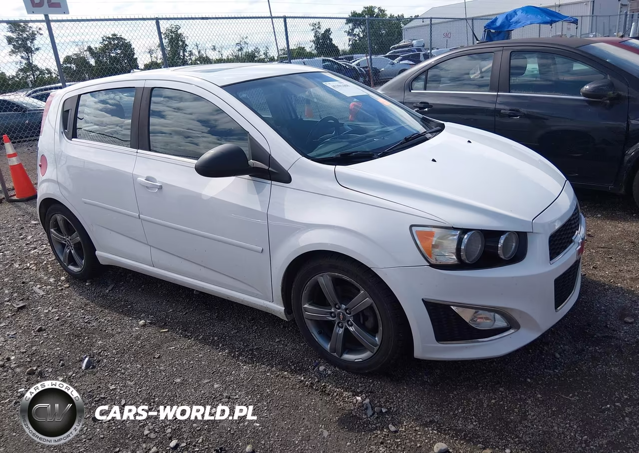 2013 Chevrolet Sonic Rs Auto