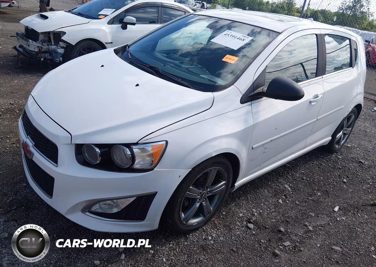 2013 Chevrolet Sonic Rs Auto VIN:1G1JG6SB8D4167232 - 2