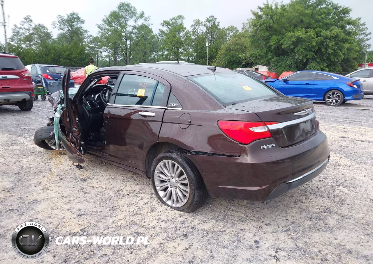 2012 Chrysler 200 Limited VIN:1C3CCBCB7CN242017 - 3