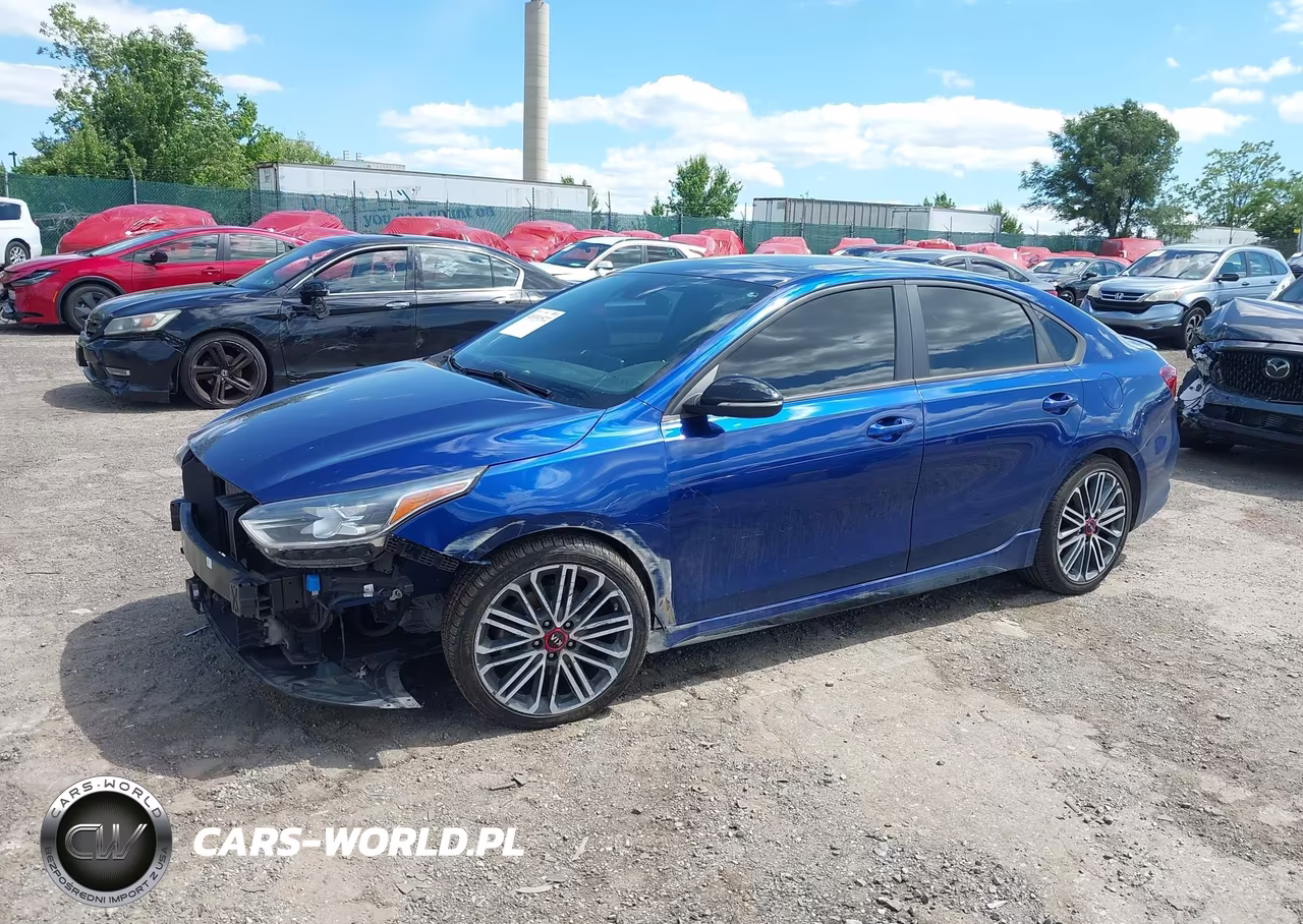 2020 Kia Forte Gt VIN:3KPF44AC7LE249423 - 2