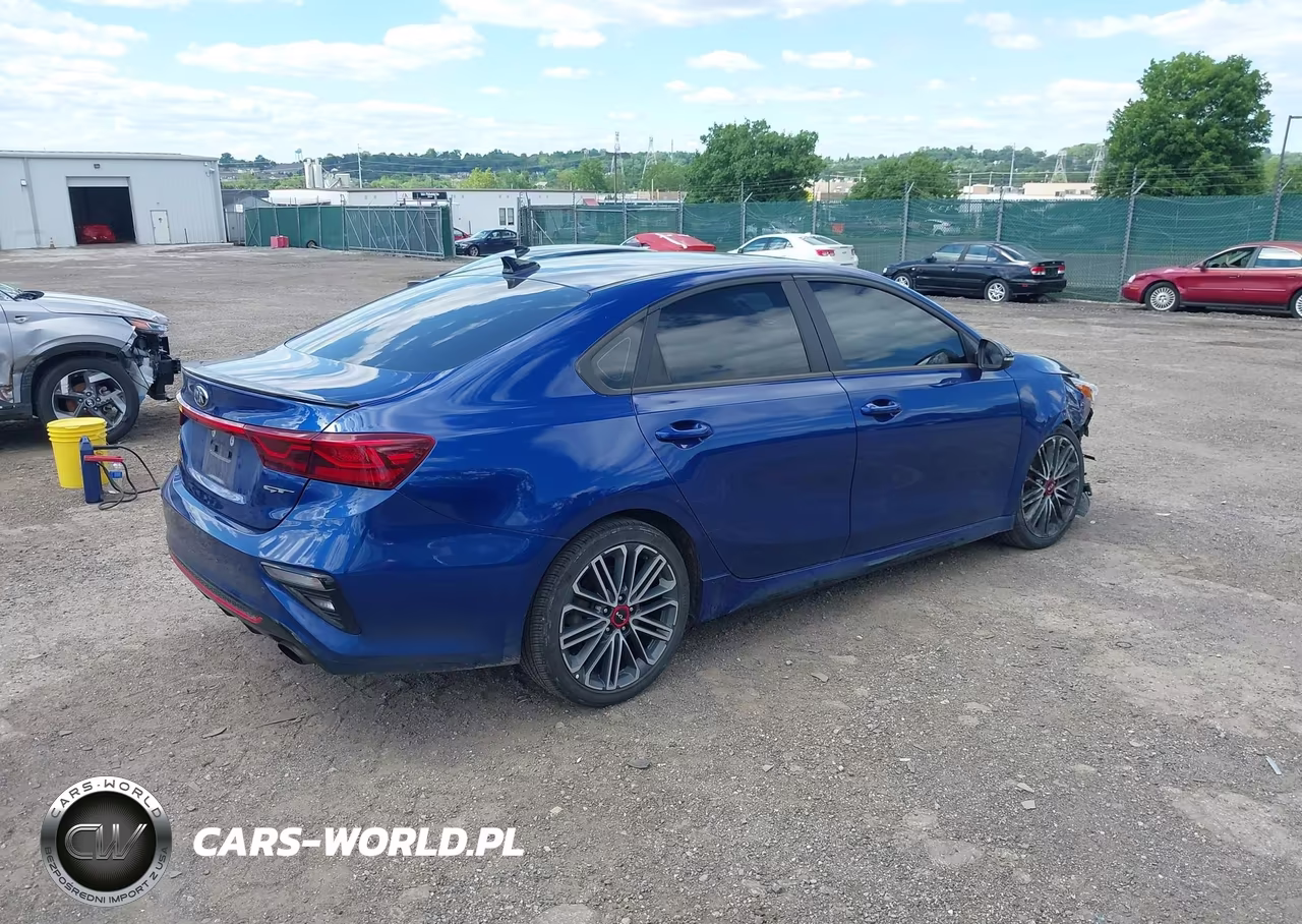 2020 Kia Forte Gt VIN:3KPF44AC7LE249423 - 4