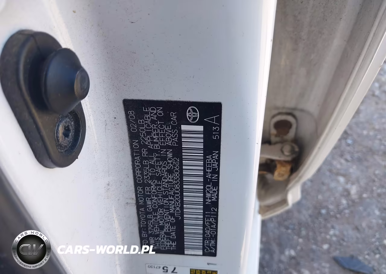 2008 Toyota Prius VIN:JTDKB20U083380632 - 9