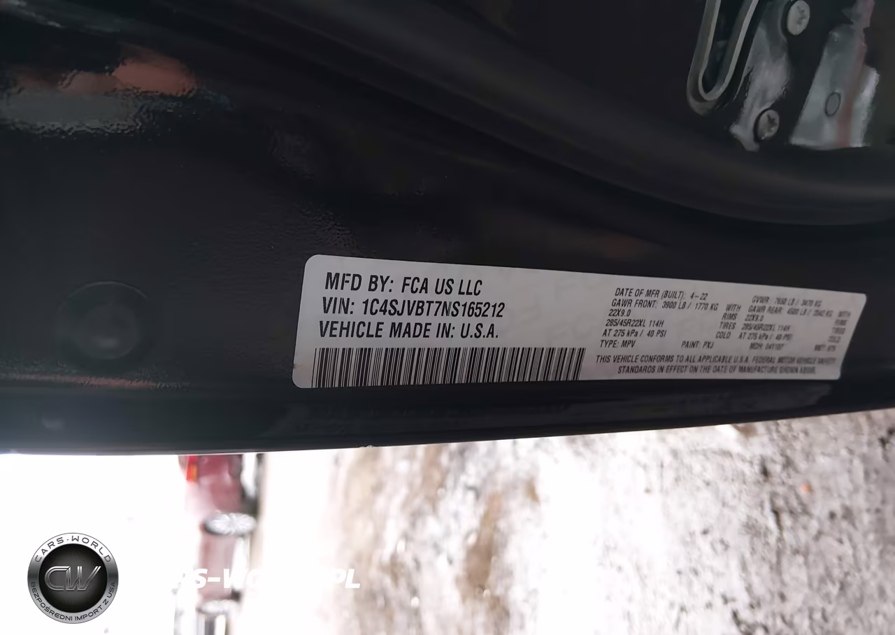 2022 Jeep Wagoneer Series Ii 4X4 VIN:1C4SJVBT7NS165212 - 9