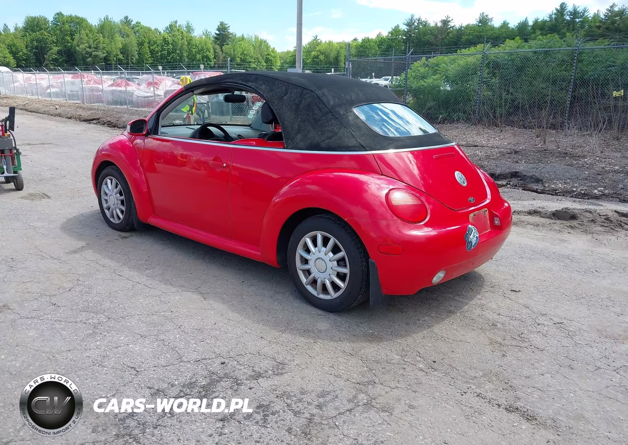 2004 Volkswagen New Beetle Gls VIN:3VWCM21Y24M306473 - 3