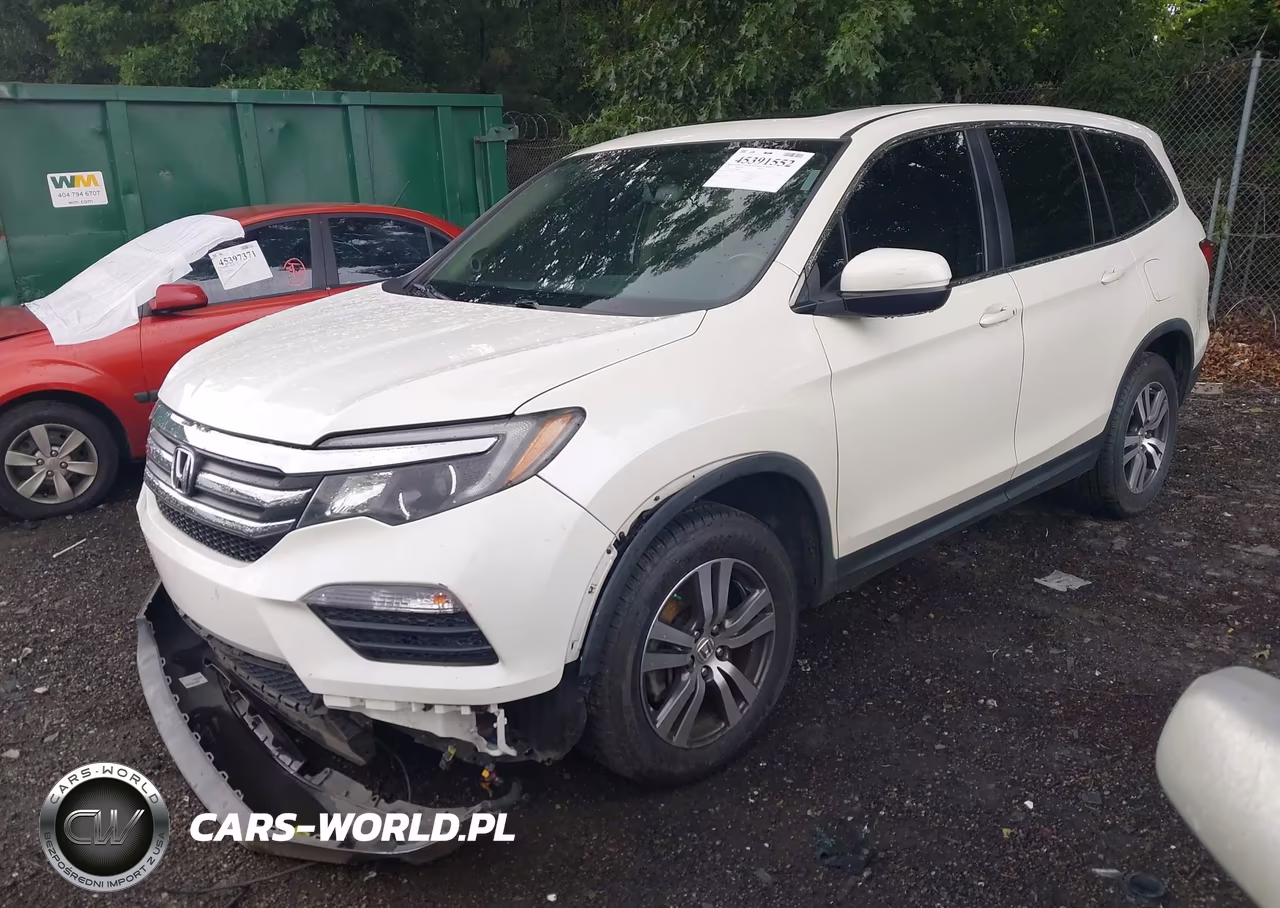 2018 Honda Pilot Ex-L VIN:5FNYF5H55JB002327 - 2