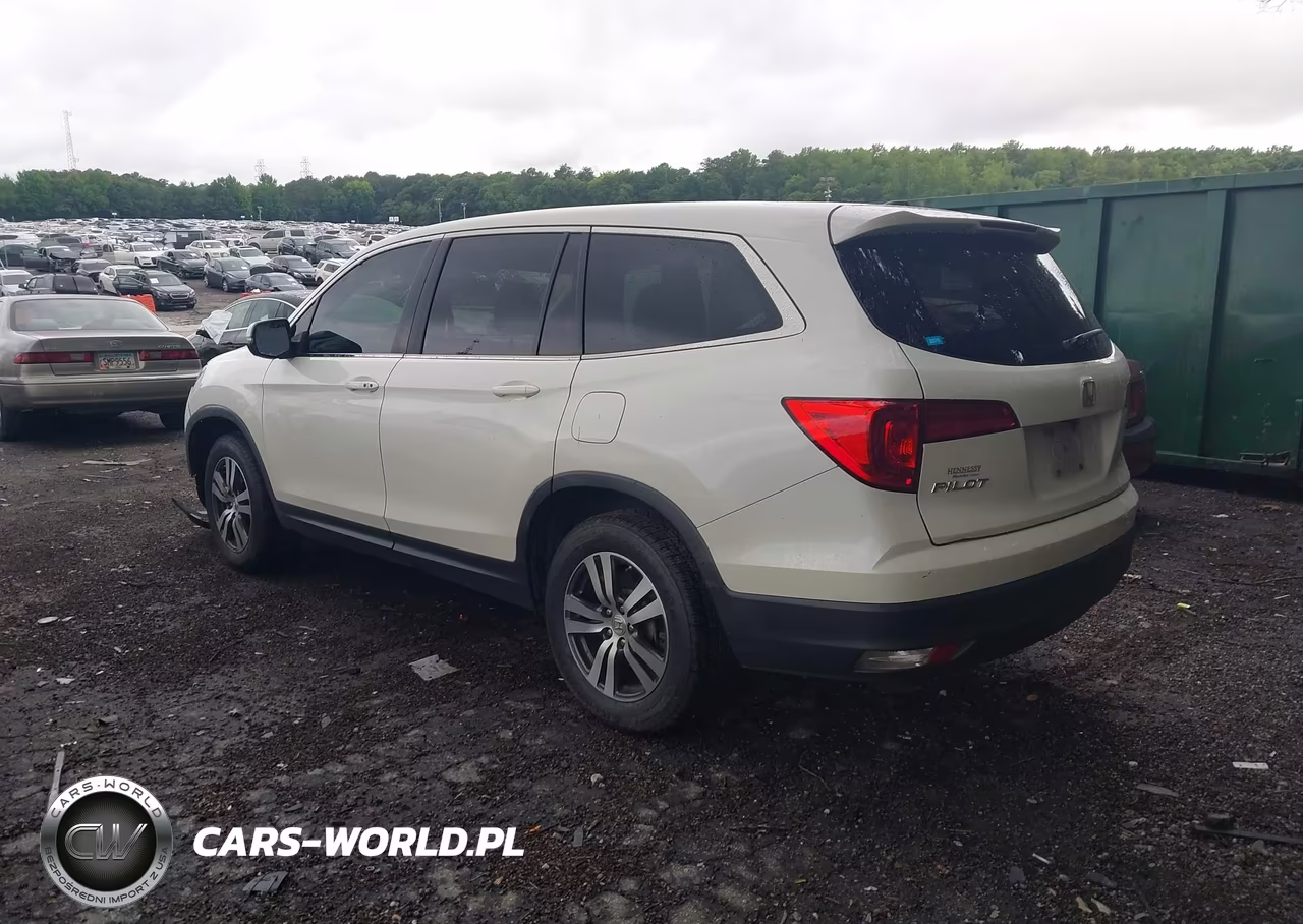 2018 Honda Pilot Ex-L VIN:5FNYF5H55JB002327 - 3