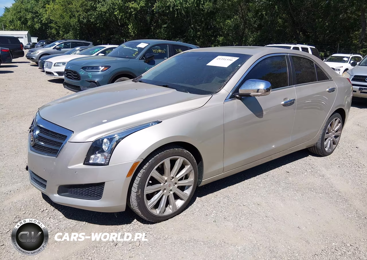 2014 Cadillac Ats Luxury VIN:1G6AH5RXXE0192435 - 2